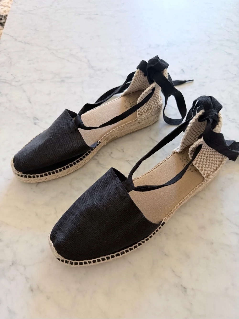 La Manual Alpargatera Espadrille Black